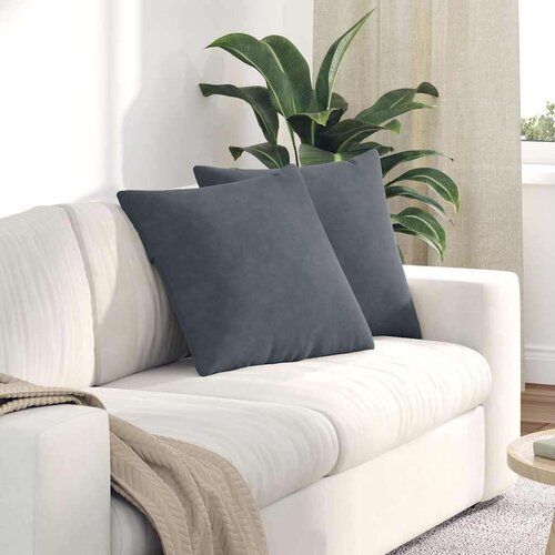vidaXL jastučići za sofu 2 pcs tamno siva 50 x 50 cm kordura tekstil Cijene