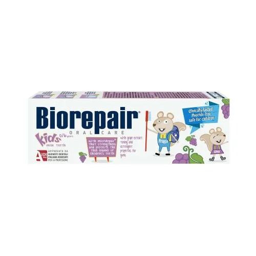 Biorepair Kids 0-6 Grape zubna pasta 50 ml