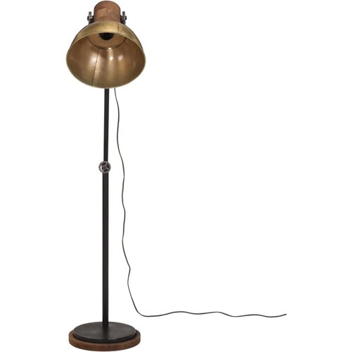  Podna svjetiljka 25 W antikna mjedena 30 x 30 x 100-150 cm E27 Slike