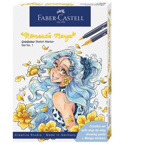  SET MARKER OBOSTRANI SKETCH ROMANTIC MANGA GOLDFABER FABER CASTELL 164701 Cijene