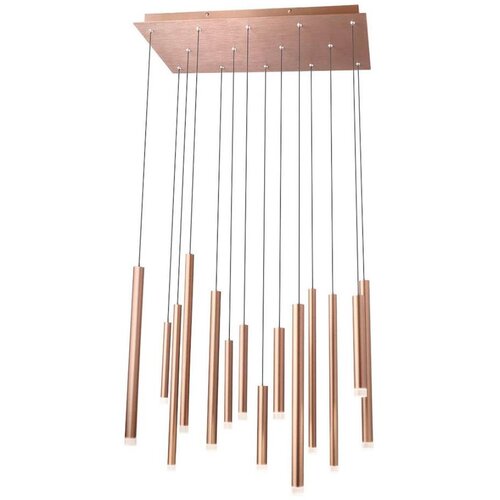  Redo 01-2055 - LED luster na sajli MADISON 14xLED/4W/230V bakar Cene