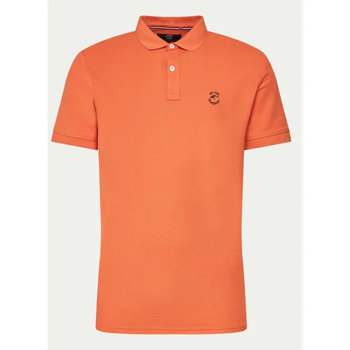 INDICODE Polo majica Wadim 40-913 Oranžna Slim Fit