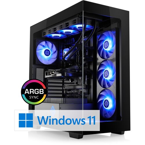CSL Computer CSL Gaming PC M12170H, Intel Core Ultra 9 285K (8x3700 MHz), GeForce RTX 5070 Ti, 64 GB DDR5-RAM, SSD 2 TB, Windows 11 Home, (5000312609) Slike
