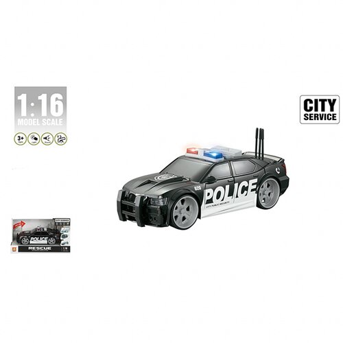 Policijski automobil 1:16 sa zvukom i svetlom 47175 Slike