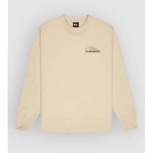 Quiksilver Basic Graphic Crew Pulover bone Cene