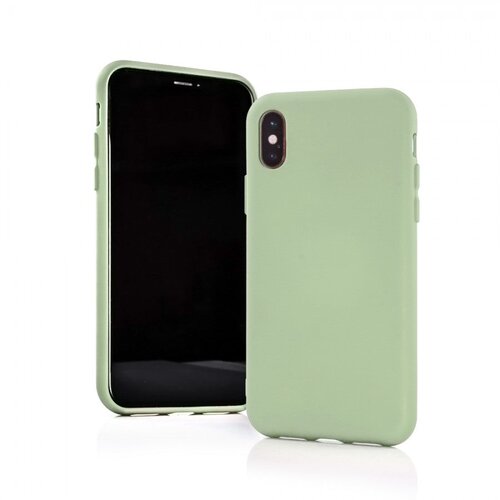Mobiline.si gumijasti / gel etui Silicone za Apple Iphone 7/8/SE 2020 - zeleni Slike