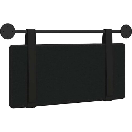  Držeće uzglavlje Zidne Crna 100 x 55 x 5 cm Lažna koža - Crna 90 cm bez LED Slike