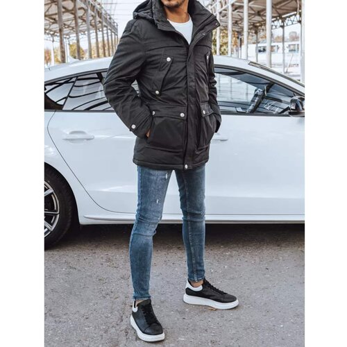 DStreet Dark gray men's winter jacket TX4282 Cijene