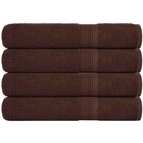 vidaXL Brisače za savno 4 kos rjava 80x200 cm 360 g/m&sup2; 100% bombaž Cene