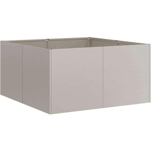 VidaXL Sadilica boja hrđe 80x80x40 cm od pohabanog čelika Slike