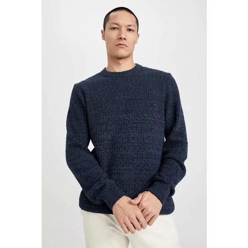 Defacto Standard Fit Crew Neck Knitwear Sweater