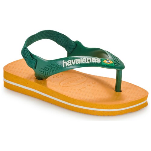 Havaianas BABY BRASIL LOGO žuta Slike
