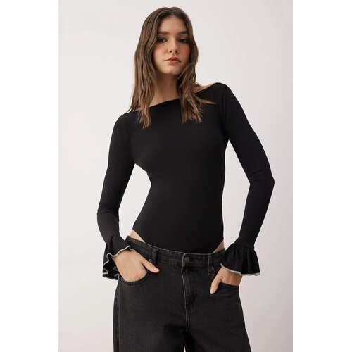 TRENDYOLMILLA ženski bodi model Tpraw26Bd00025, crna Cene