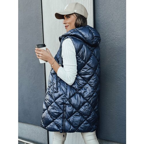 DStreet Women's vest VAYNE, navy blue Slike