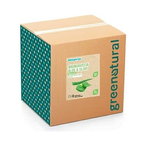 Greenatural Gel za prhanje Aloe Vera & Olive - 10 kg Cene