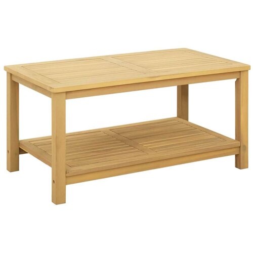  Bocni stol Prirodna nafta 90 x 50 x 45 cm Čvrsto drvo akacije - 90 x 50 x 45 cm Svijetli bagrem Slike