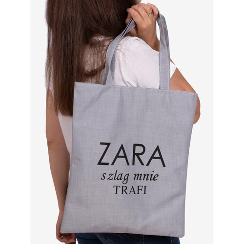 SHELOVET Fabric bag for women gray Slike