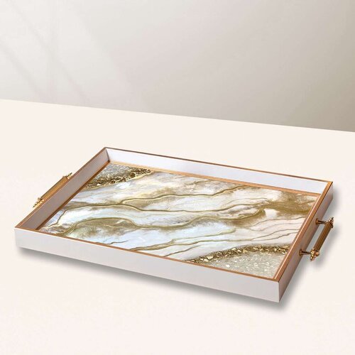 Aberto Design Poslužavnik TPB10048 50 x 29 x 3.5 cm, Šareni Cene