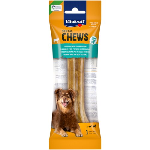 Vitakraft Dental Chews kost za žvakanje M, govedina - 95 g Slike