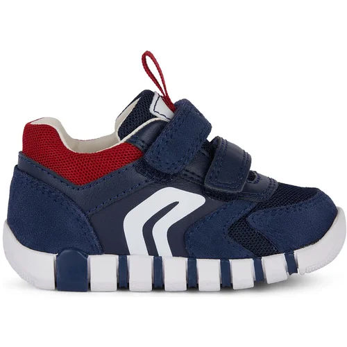 Geox čevelj nizek B3555D B IUPIDOO B. D C4244 02014 F navy/dk red 22