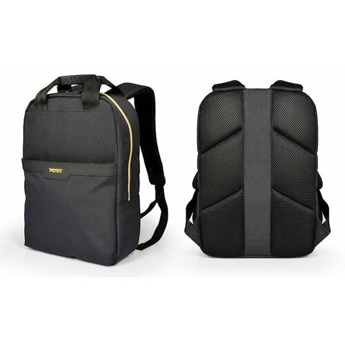 Port_Designs Ruksak, CANBERRA 13/14&amp;rsquo;&amp;rsquo; crni Slike
