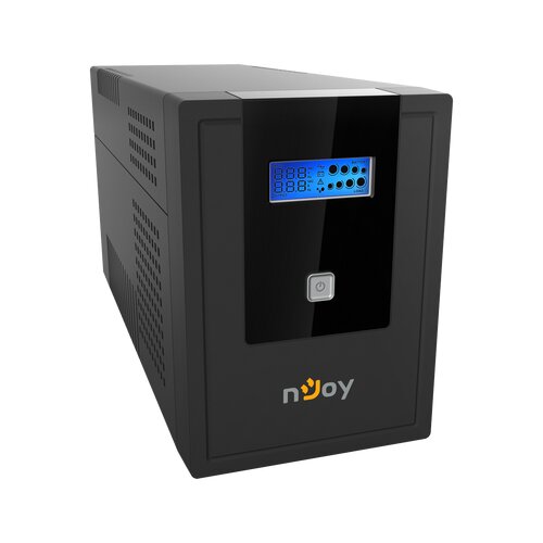 Njoy Cadu 1500 - UPCMTLS615HCAAZ01B 1500 VA / 900 W Line Interactive, 4 x Schuko, HID USB port, Ultra fast charger, LAN protection ups Slike