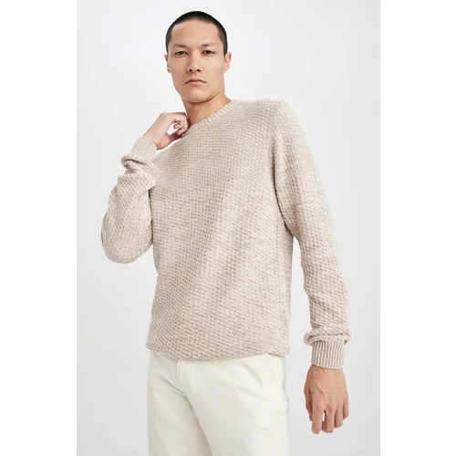 Defacto Standard Fit Crew Neck Knitwear Sweater