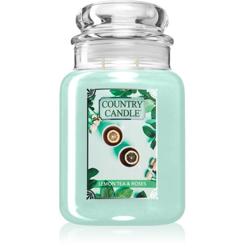 Country Candle Lemon Tea & Roses dišeča sveča 737 g Cene