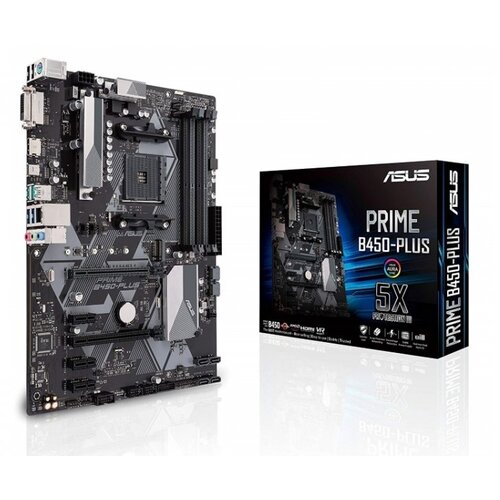 Asus PRIME B450-PLUS, DDR4, SATA3, USB3.1Gen2, HDMI, AM4 ATX Cene