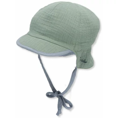 Sterntaler kapa z zaščito 1602227 zelena F 43