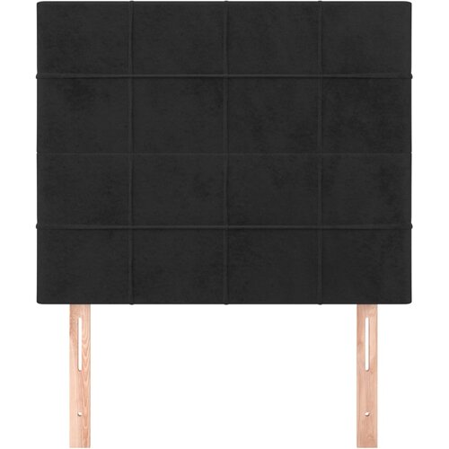  Uzglavlje Crno 80x5x118/128 cm Bar&amp;scaron;unasto Slike