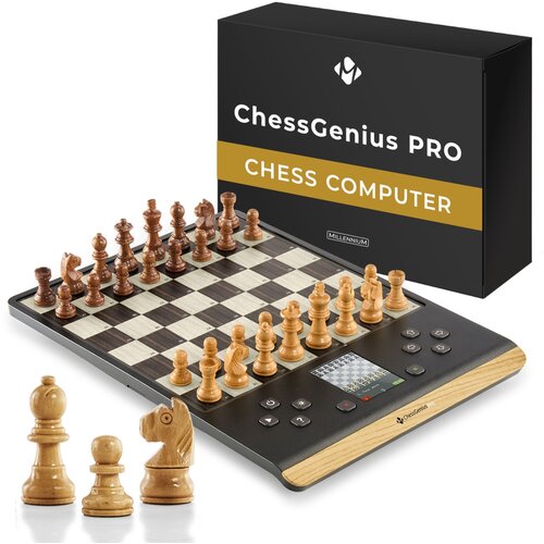 MILLENNIUM 2000 Millennium Chess Genius Pro 2024 Holzoptik Slike