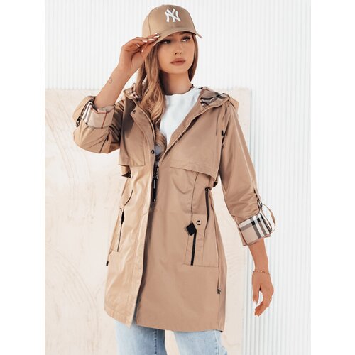 DStreet VERDU women's parka jacket beige Cene