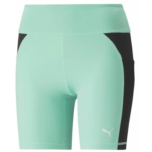 Puma FIT 5 TIGHT SHORT Ženske sportske kratke hlače, svijetlo zelena, veličina