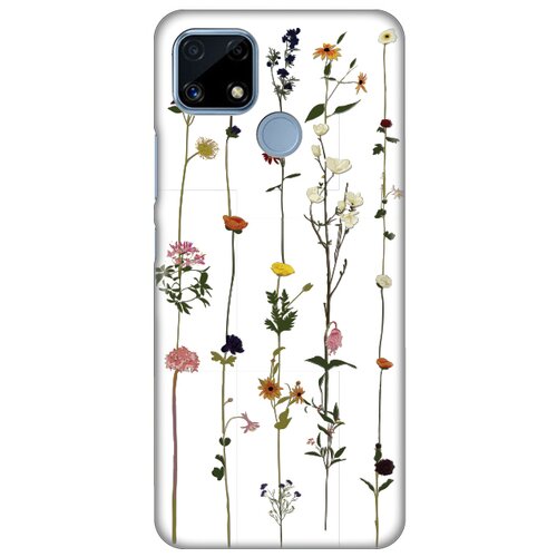 Maska silikonska print skin za realme C25 flower Slike
