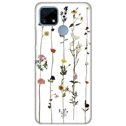 maska silikonska print skin za realme C25 flower Slike