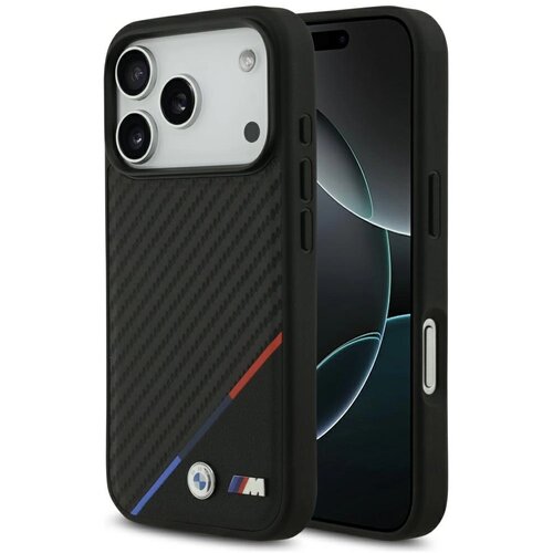 BMW OVITEK M CARBON TRICOLOR LINE ZA IPHONE 17 PRO Z MAGNETNIM ZAPRANJEM, (5000343388) Cene