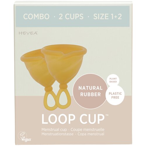 Hevea menstrualna čaša loop cup combo 2/1 (veličine 1 i 2) Cene