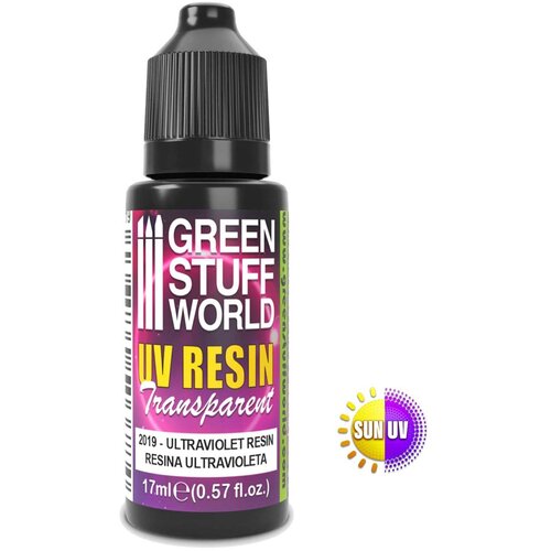 Green Stuff World UV RESIN 17ml Clear | UV Rezin Cene