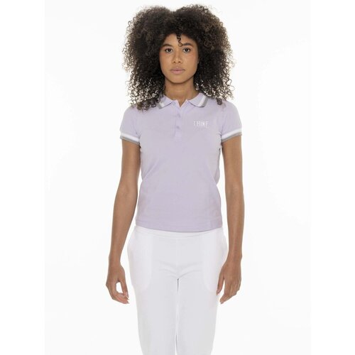 Leone 1947 Polo majice kratki rokavi Woman New Basic Vijolična Cene