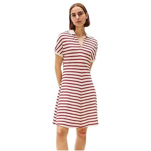 Tommy Hilfiger prugasta polo haljina Cene