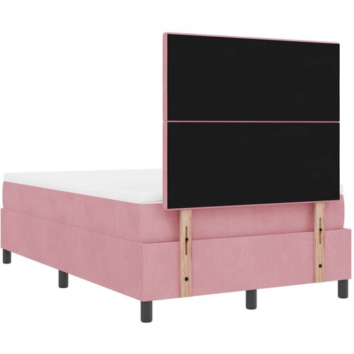 Box Spring Krevet s Madracem Ružičasti 120x200 cm Bar&amp;scaron;un Slike