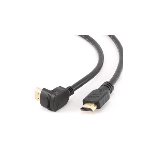  HDMI kabl, M-M, v.1.4, kon90stepeni, 3m gold connector, BULK, GEMBIRD CC-HDMI490-10 Slike