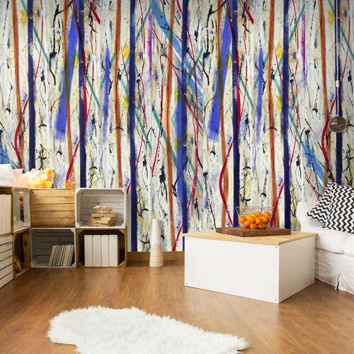  Tapeta - Colorful Splash 50x1000 Slike