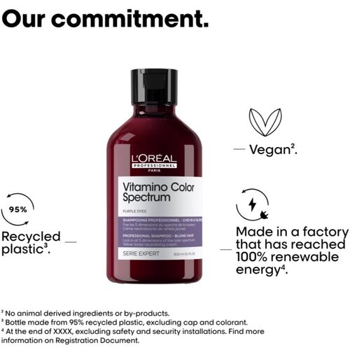 L&amp;acute;Or&amp;eacute;al Paris Serie Expert Vitamino Color Spectrum &amp;scaron;ampon za očuvanje boje 300 ml Slike