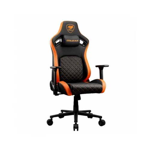 COUGAR GAMING COUGAR DEFENSOR Gold F Gaming chair, Gray Cene