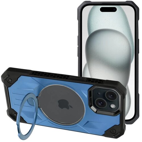  Zaščitni etui Armor Mag za Apple iPhone 15 (6.1") - modri Cene
