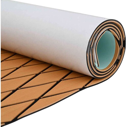  Prostirka za čamce Prugasti Smeđa i crna 190 x 70 cm EVA - 190 x 70 cm Smeđa i crna Slike