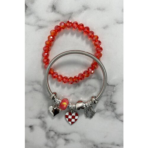 Kesi Bracelet orange Slike