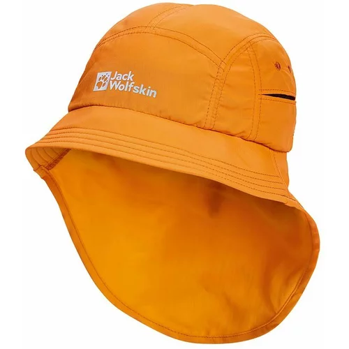 Jack Wolfskin Otroški klobuk VILLI VENT LONG HAT K oranžna barva